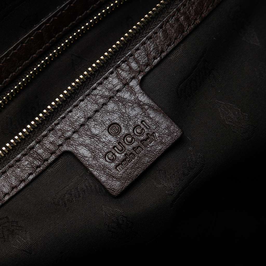 Gucci GG Canvas Charm Satchel - 5