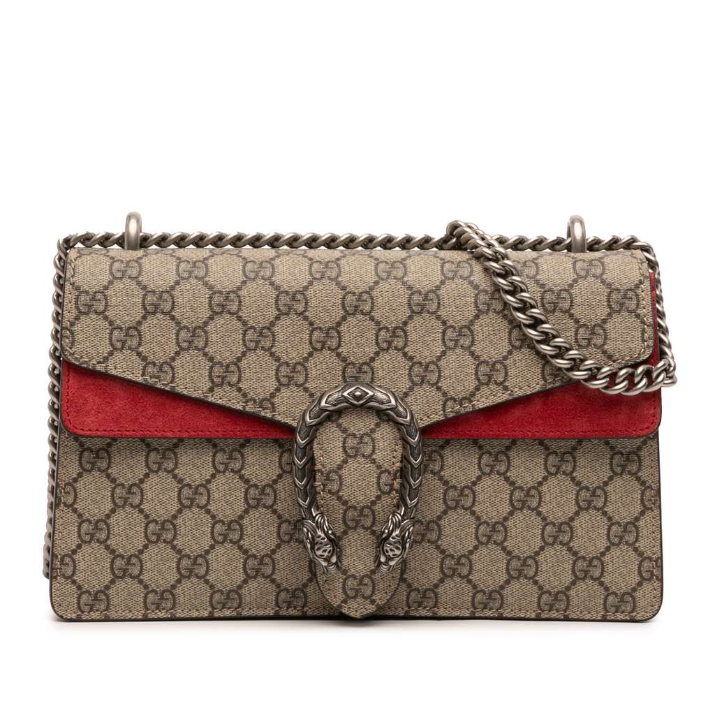 Gucci Medium GG Supreme Dionysus Shoulder Bag