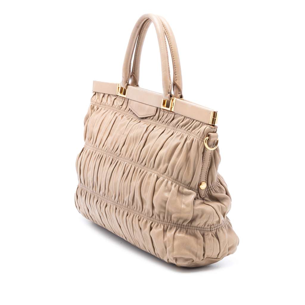 Prada Nappa Gaufre Satchel - 2