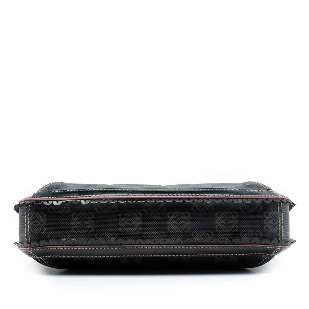 Loewe Anagram PVC Coated Canvas Shoulder Bag - 3