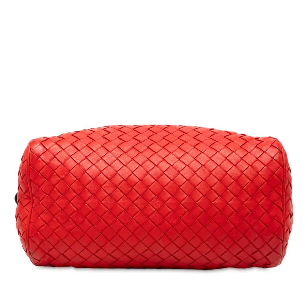 Bottega Veneta Mini Nappa Intrecciato Boston Bag - 3