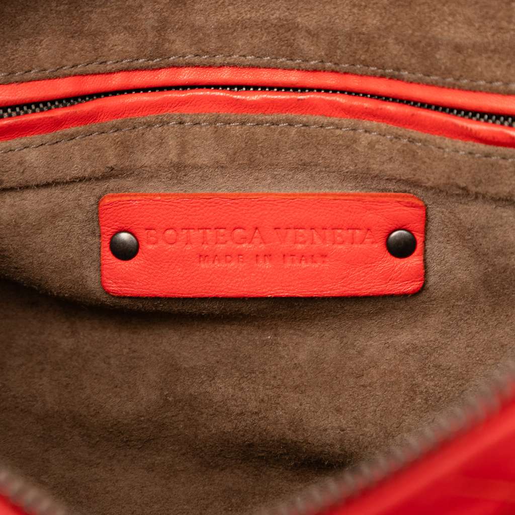 Bottega Veneta Mini Nappa Intrecciato Boston Bag - 5