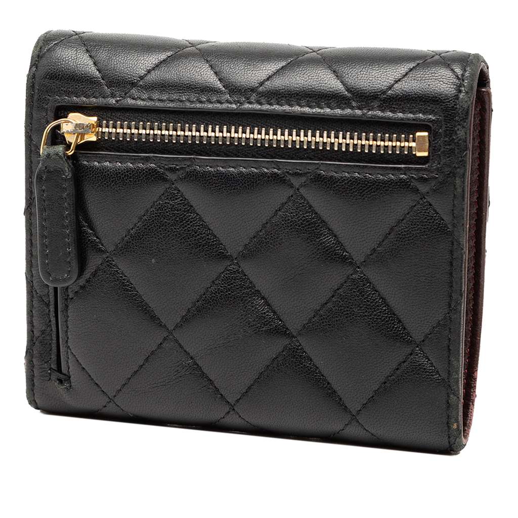Chanel Classic Lambskin Small Flap Wallet - 2