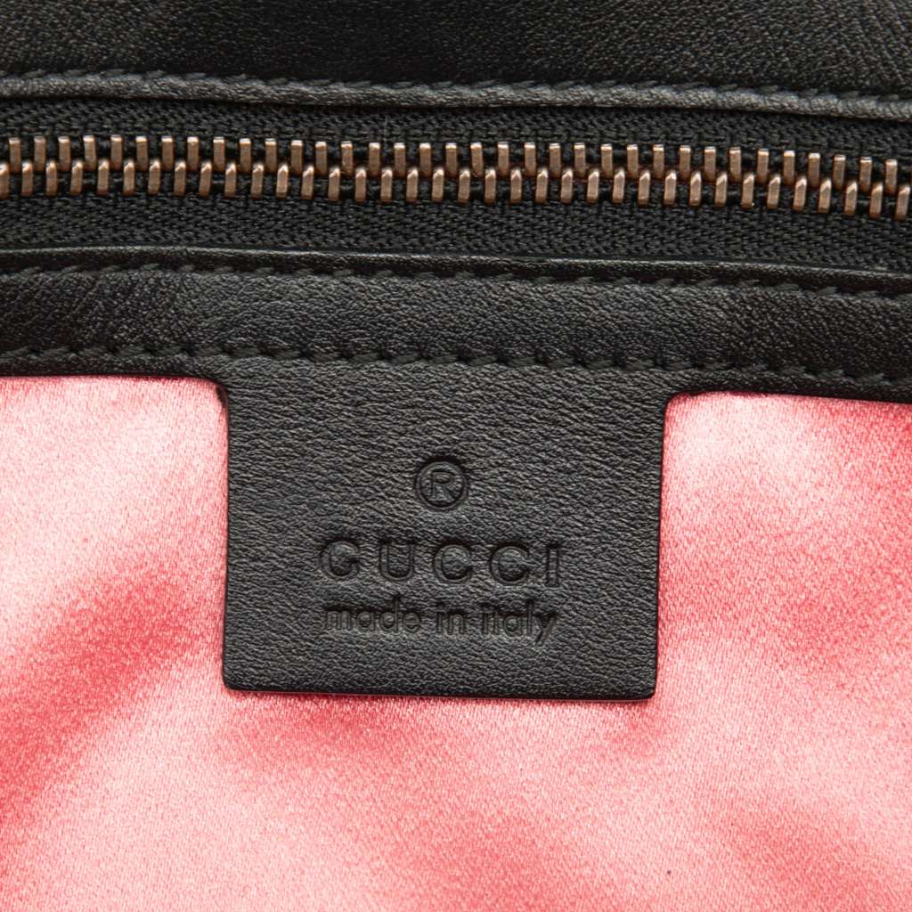 Gucci Medium GG Marmont Matelasse Velvet Shoulder Bag - 5