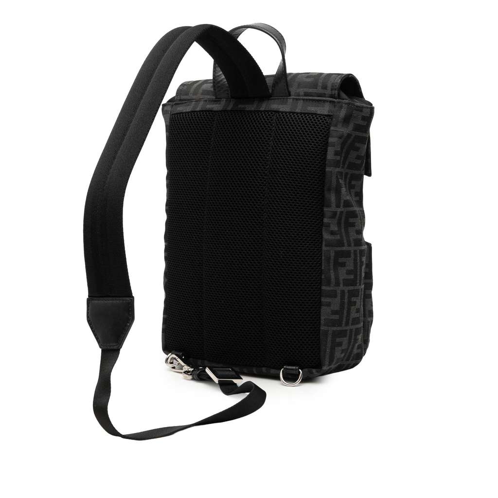 Fendi Small Zucca Canvas Fendiness Backpack - 2