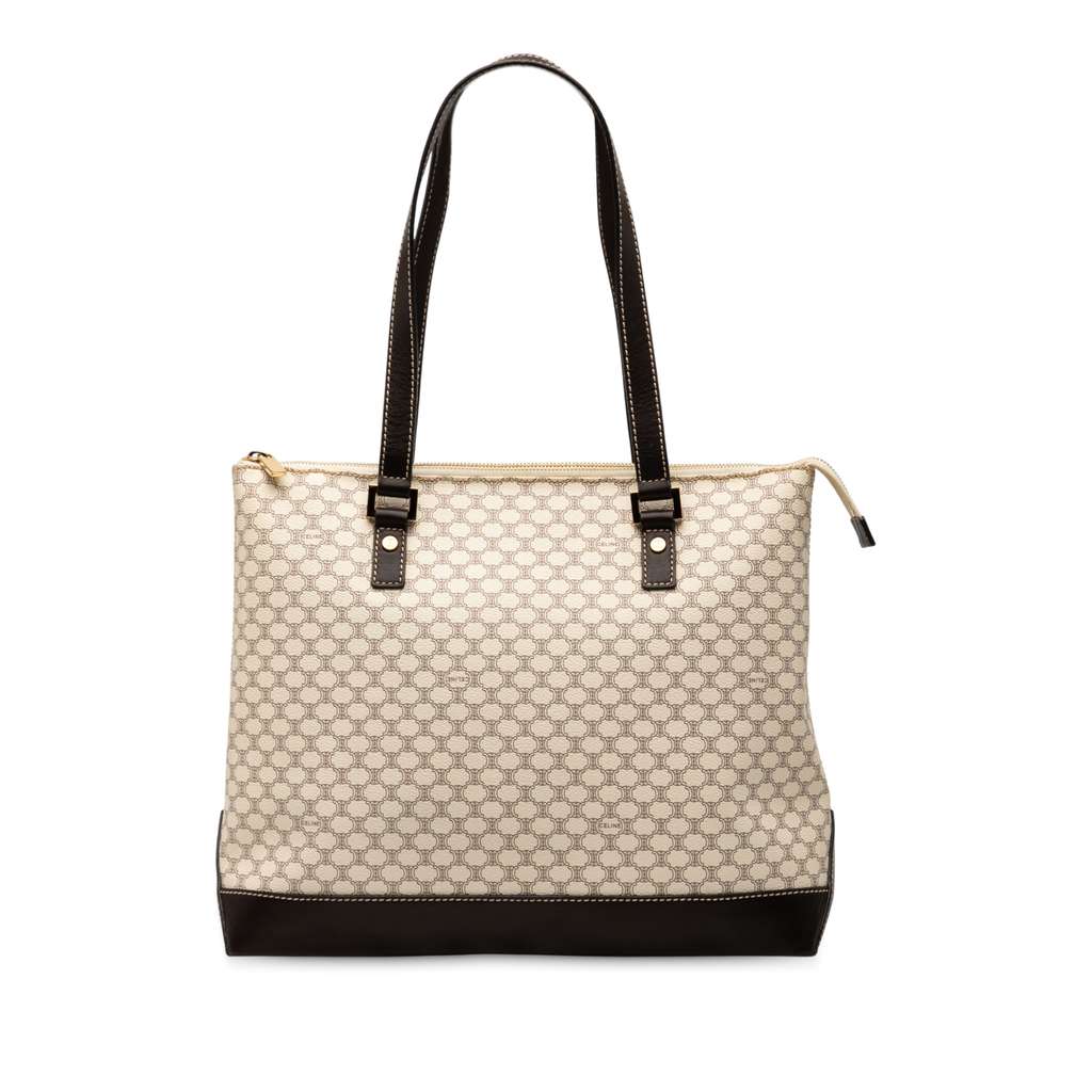 Celine Macadam Coated Canvas Tote
