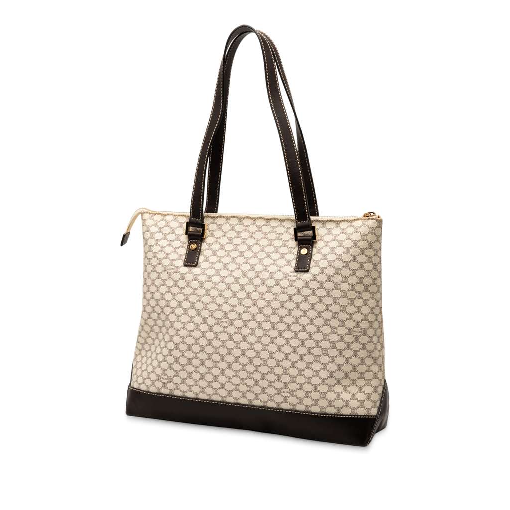Celine Macadam Coated Canvas Tote - 2