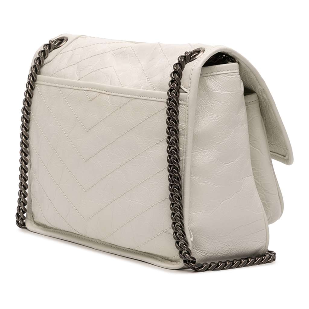 Saint Laurent Medium Crinkled Calfskin Niki - 3