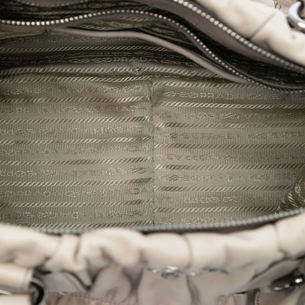 Prada Nappa Gaufre Satchel - 4