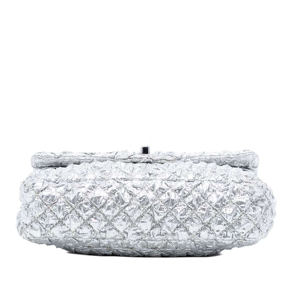 Chanel Small Classic Metallic Lame Bijoux Chain Double Flap - 3