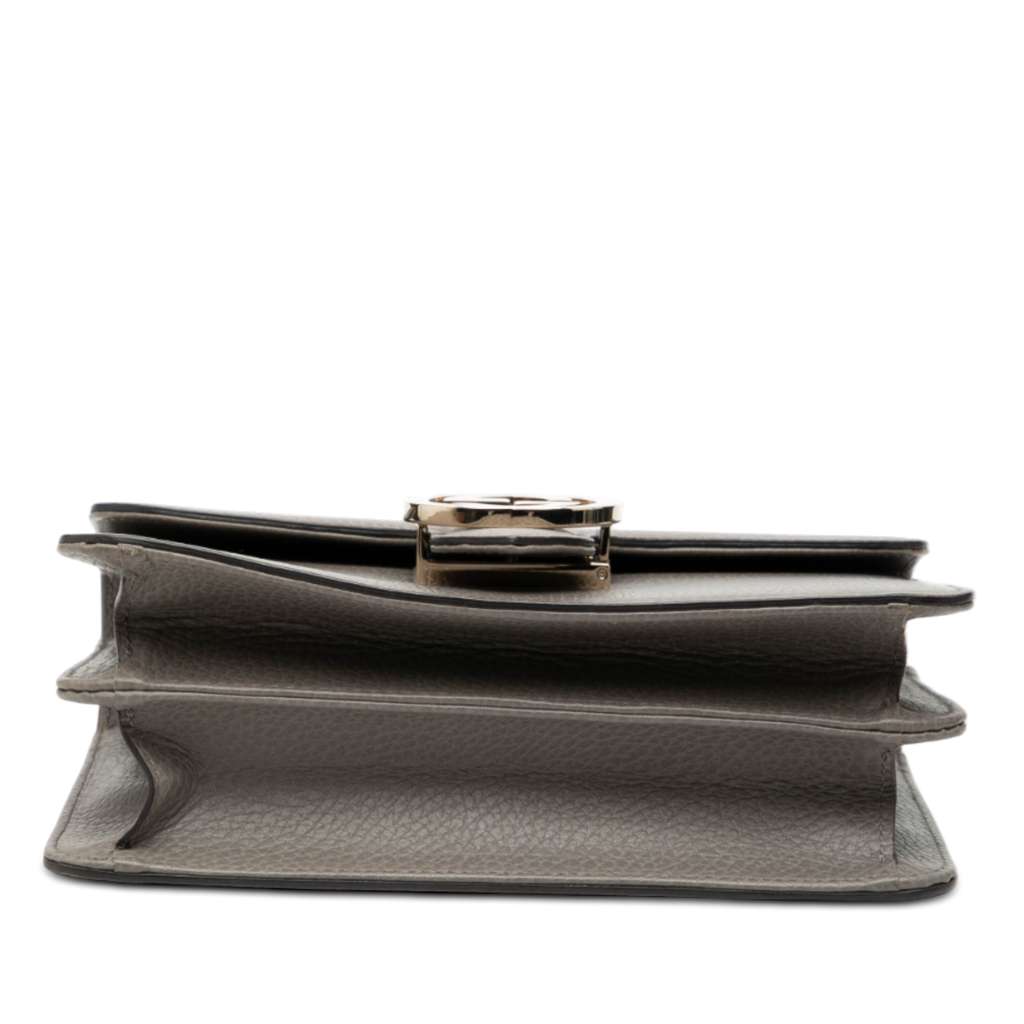 Gucci Small Dollar Calfskin Interlocking G Crossbody - 3