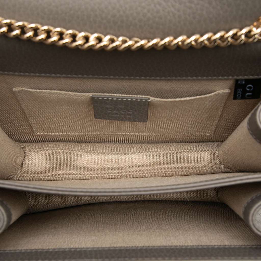 Gucci Small Dollar Calfskin Interlocking G Crossbody - 4