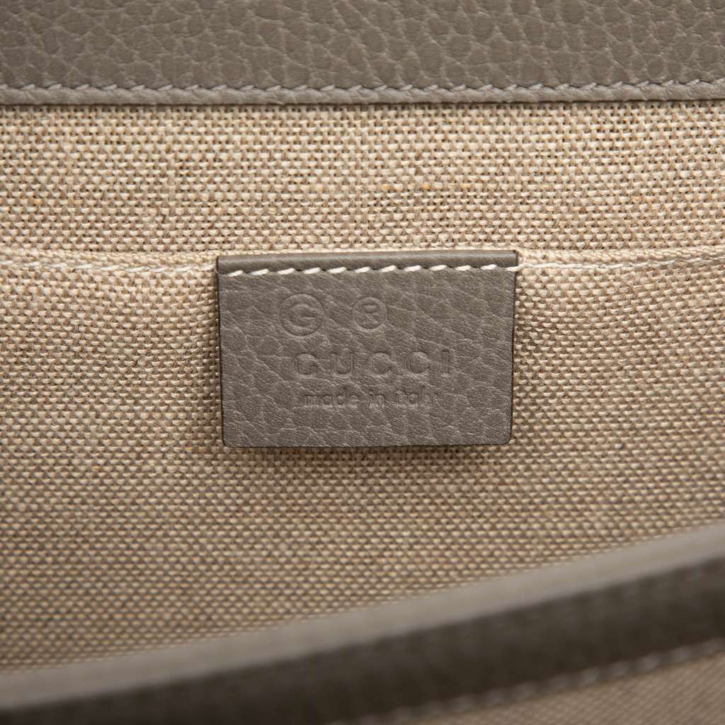 Gucci Small Dollar Calfskin Interlocking G Crossbody - 5