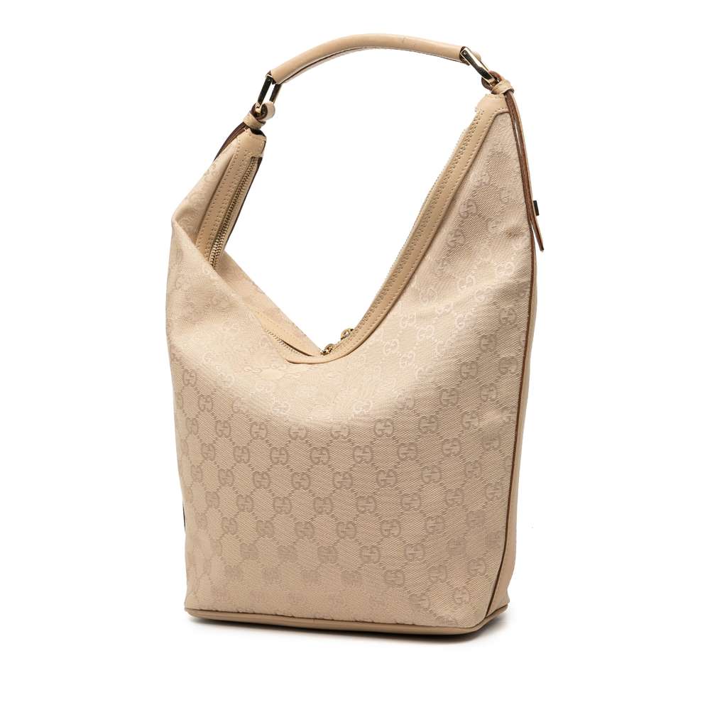 Gucci GG Canvas Half Moon Hobo - 2