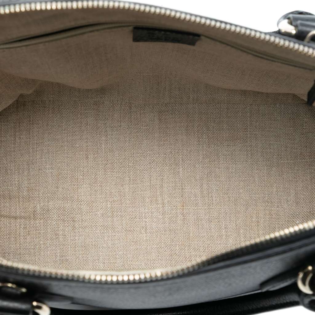 Gucci Small Dollar Calfskin GG Charm Dome Satchel - 4