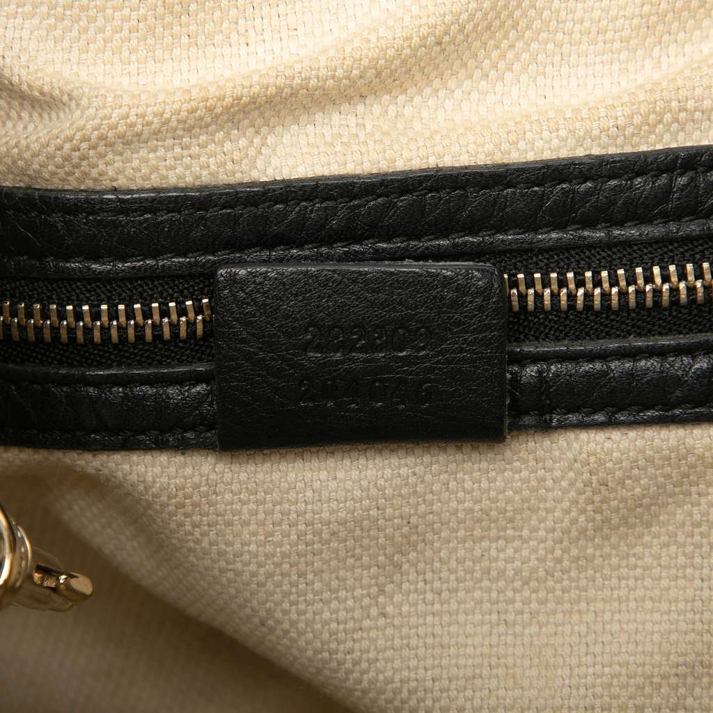 Gucci Medium Leather Soho Cellarius Tote - 5