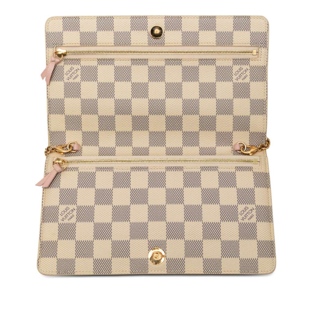 Louis Vuitton Damier Azur Summer Trunks Pochette Weekend - 4