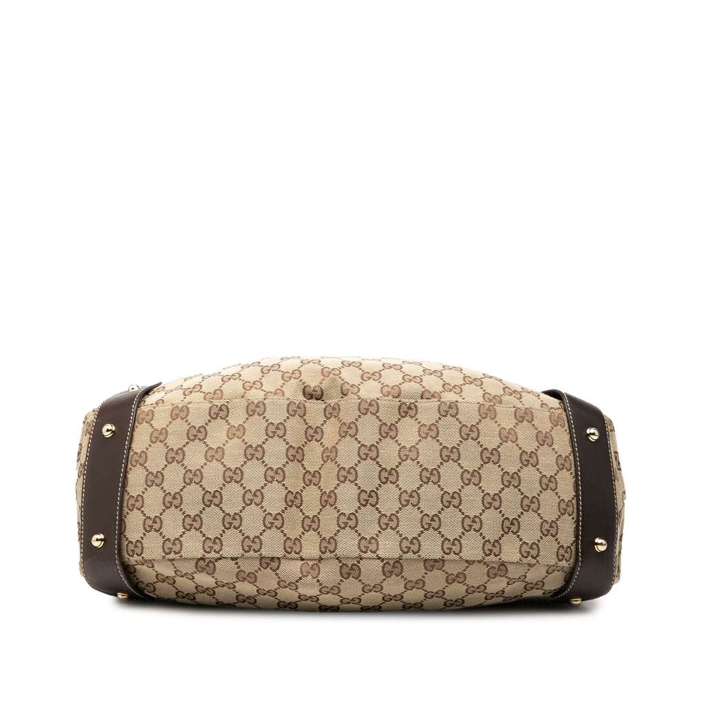 Gucci GG Canvas Horsebit Pelham Shoulder Bag - 3