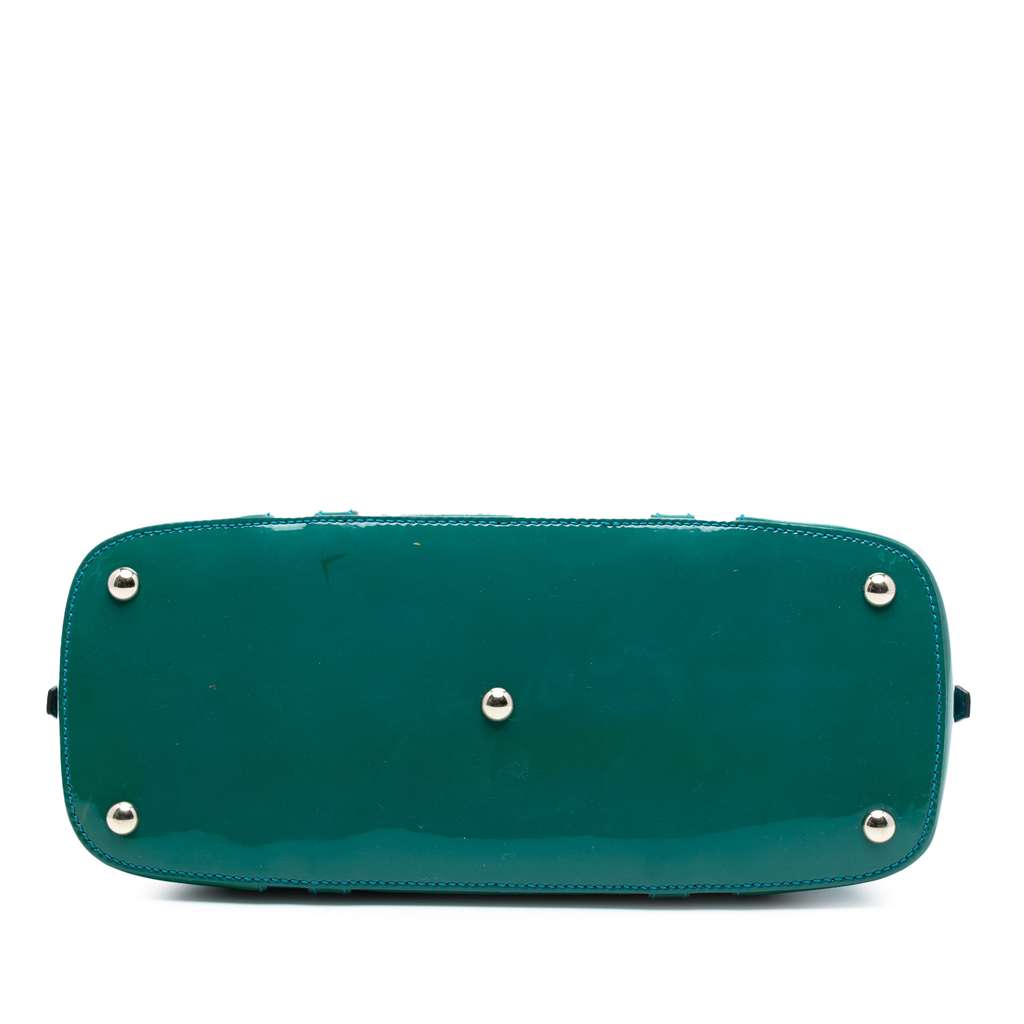 Gucci Small Microguccissima Bicolor Patent Nice Dome Satchel - 3