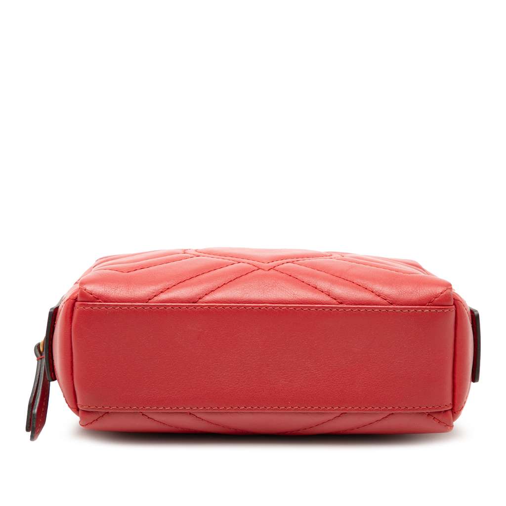 Gucci GG Marmont Matelasse Leather Heart Cosmetic Case - 3