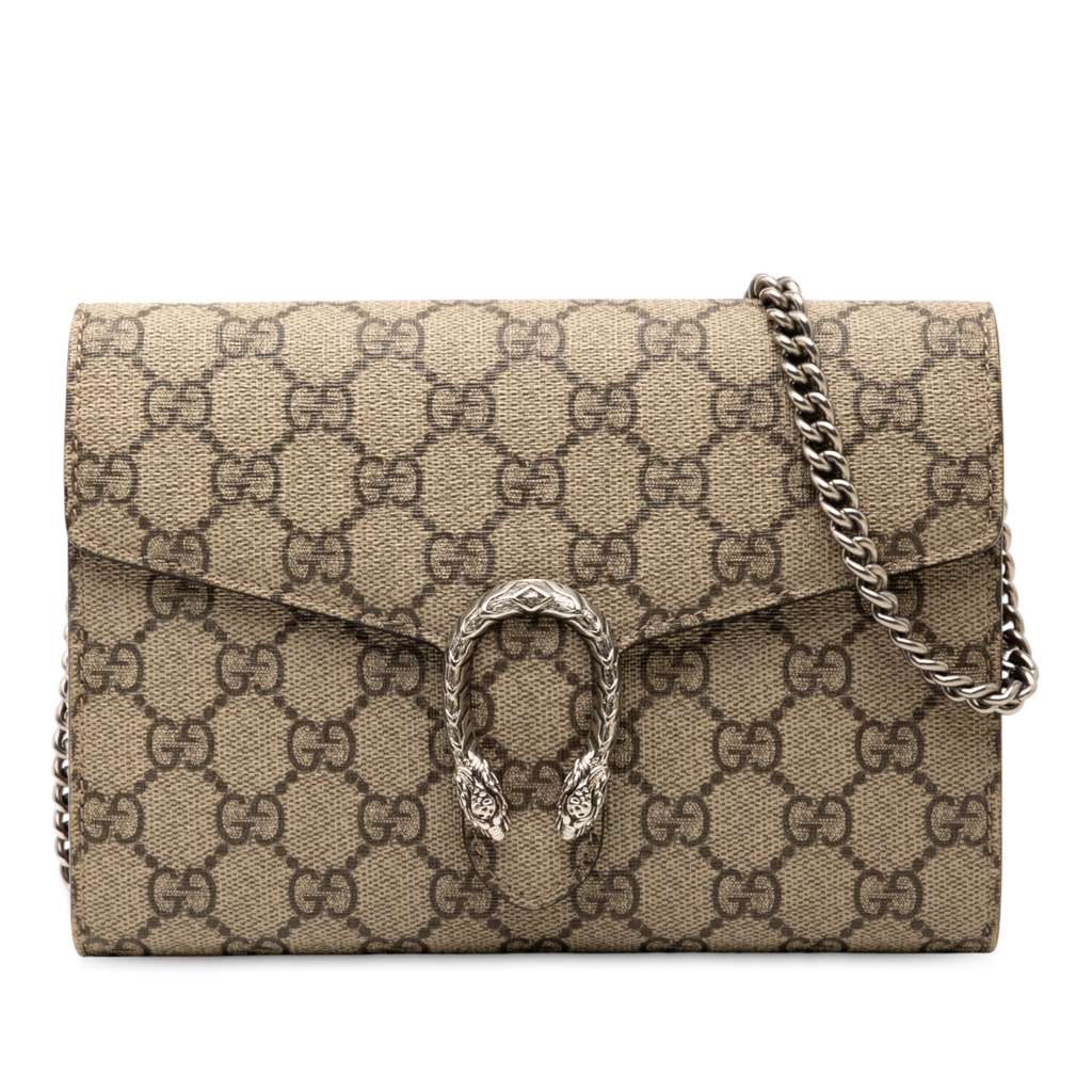 Gucci GG Supreme Dionysus Chain Wallet