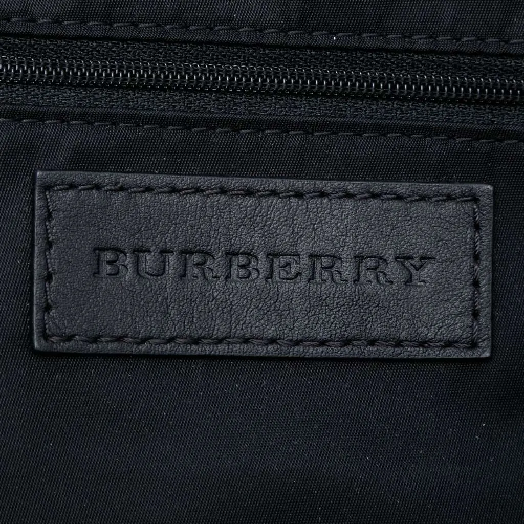 Burberry Supernova Check Nylon Buckleigh Tote Blue Very good - Box View