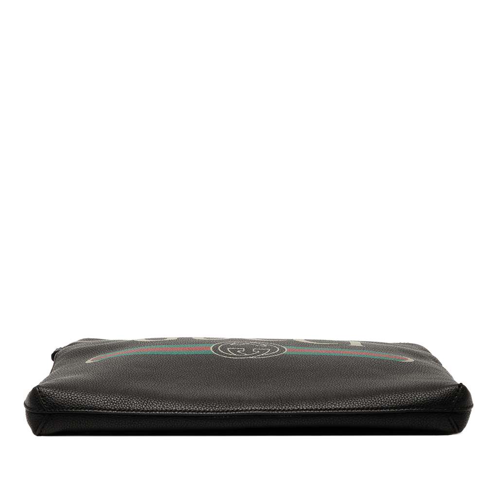 Gucci Leather Logo Clutch - 3