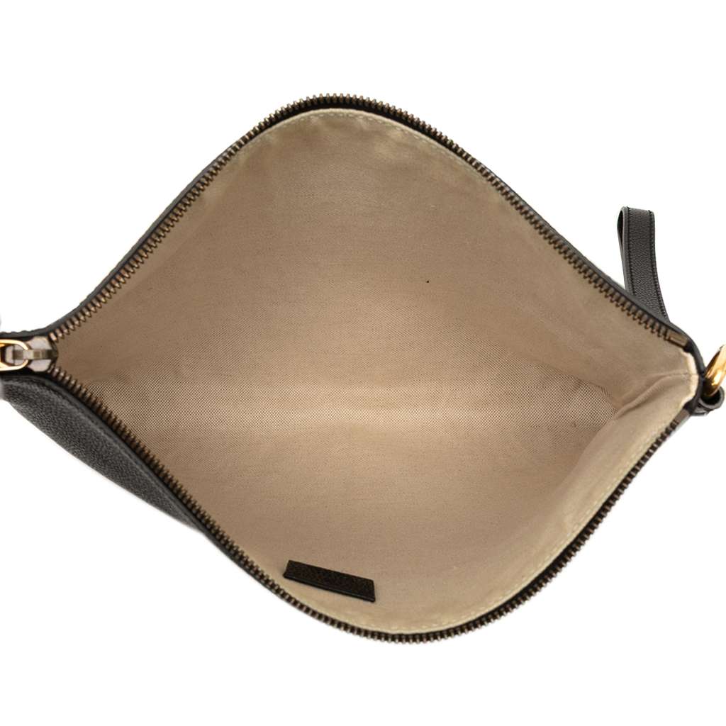 Gucci Leather Logo Clutch - 4