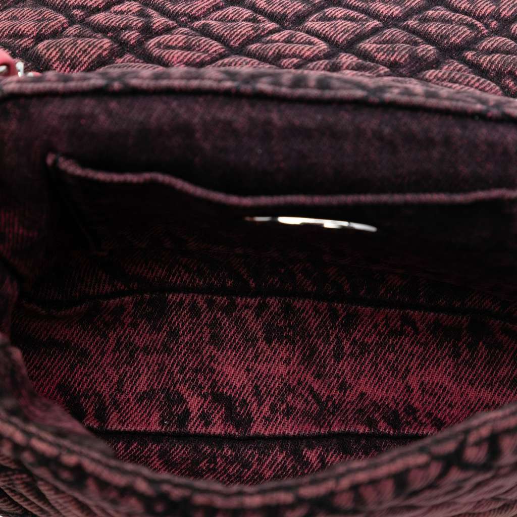 Chanel Small Square CC Quilted Denimpression Single Flap - 4