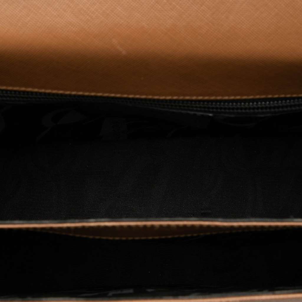 Salvatore Ferragamo Leather Gancini Iconic Top Handle Bag - 4