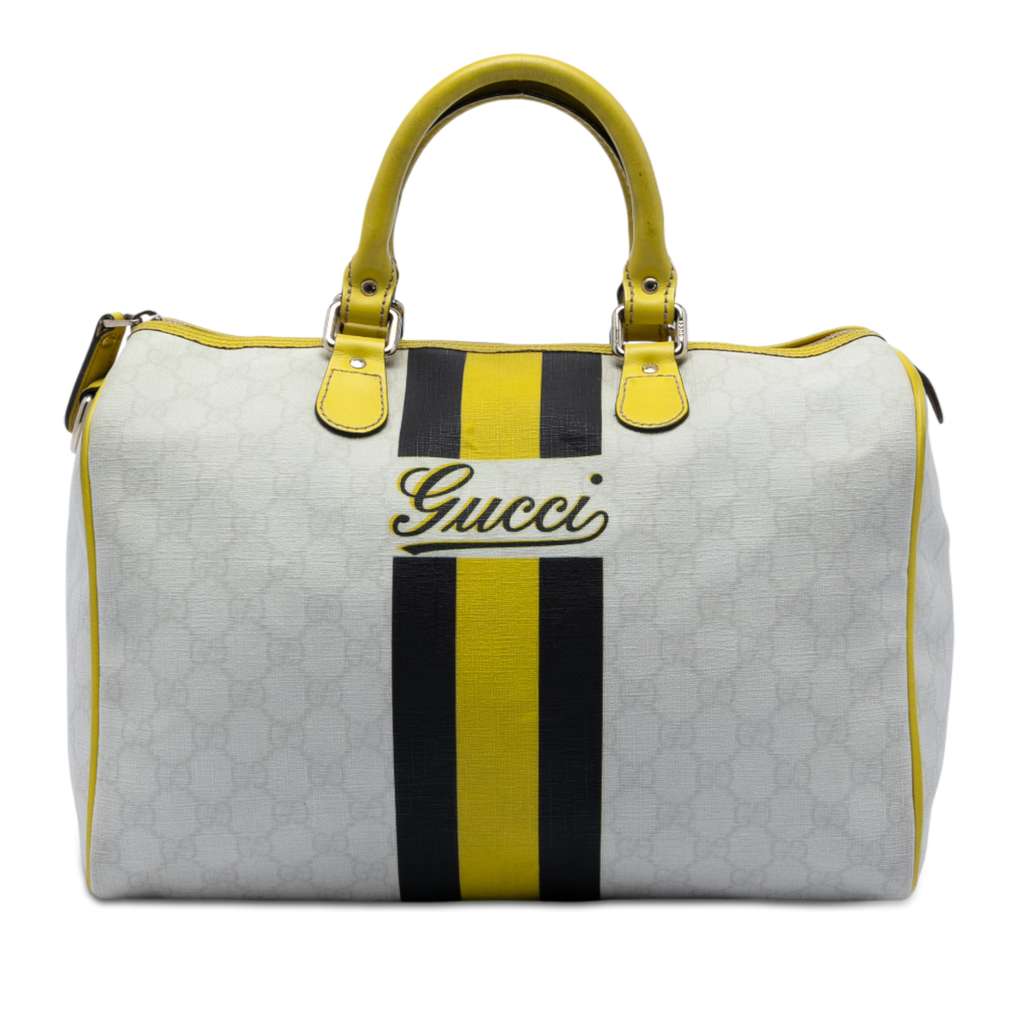 Gucci Medium GG Supreme Joy Web Boston