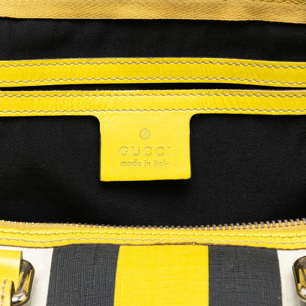 Gucci Medium GG Supreme Joy Web Boston - 5