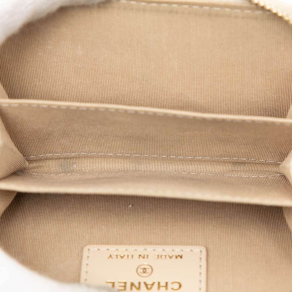 Chanel Quilted Lambskin 19 Zip Coin Purse - 4