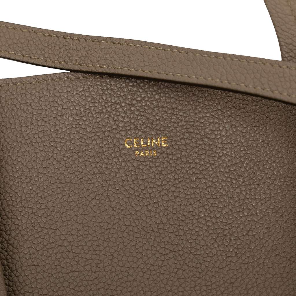 Celine Small Leather Phantom Cabas Tote - 5