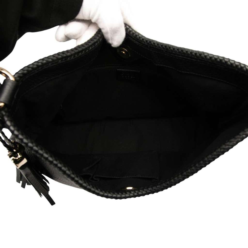 Gucci Medium Leather Marrakech Shoulder Bag - 4