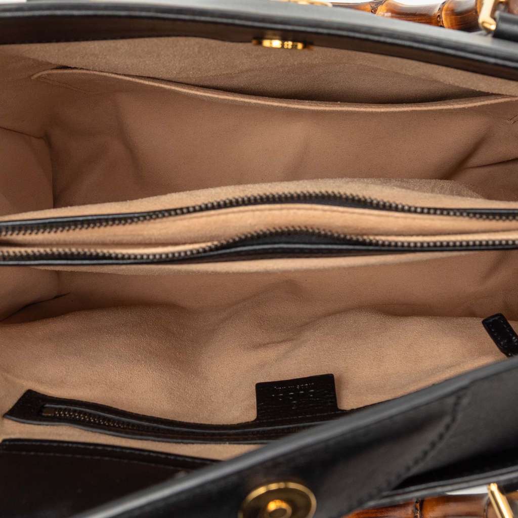 Gucci Medium Bamboo Calfskin Diana Tote - 4