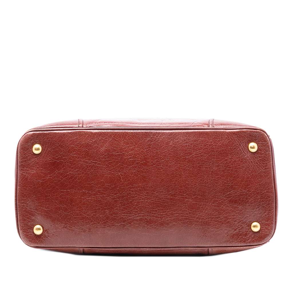 Prada Vitello Shine Open Convertible Tote - 3