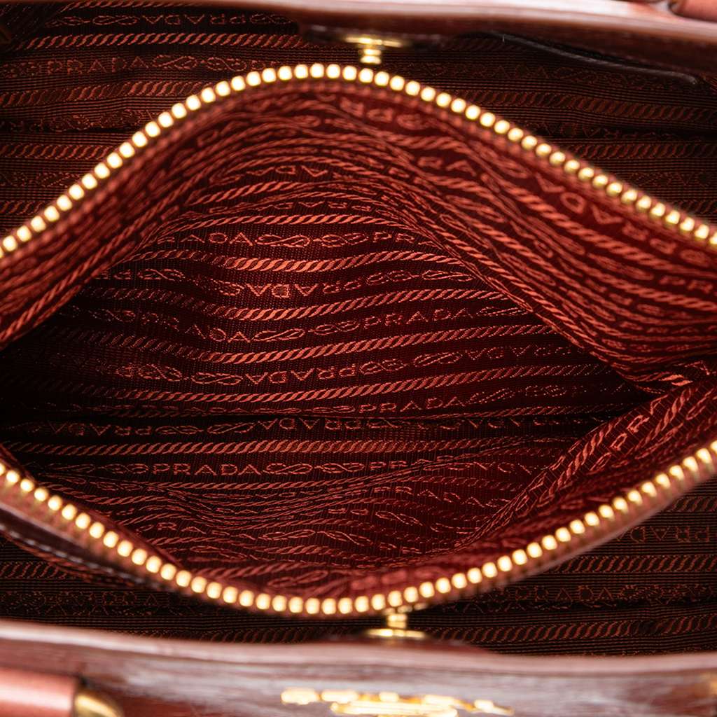 Prada Vitello Shine Open Convertible Tote - 4