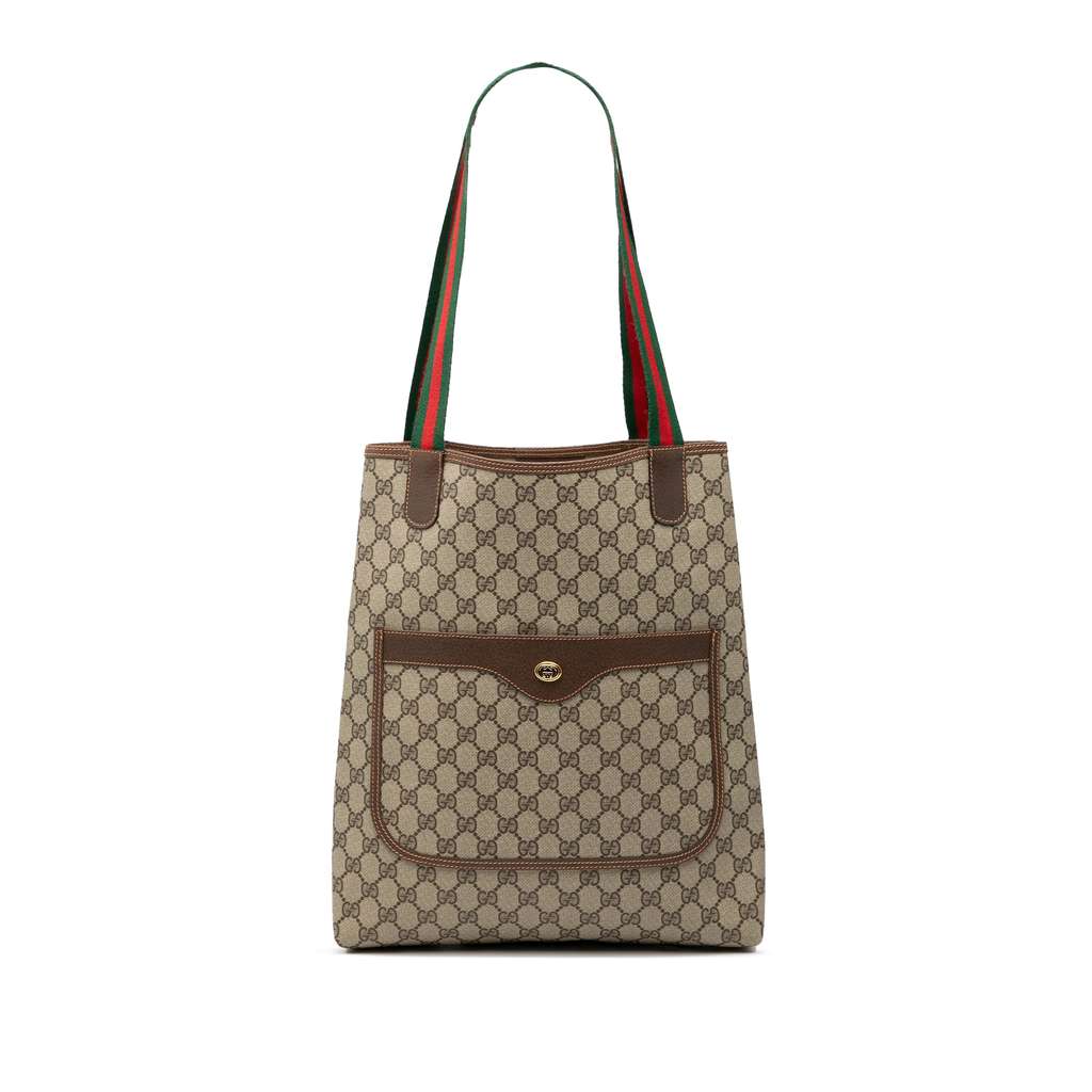 Gucci GG Supreme Web Tote