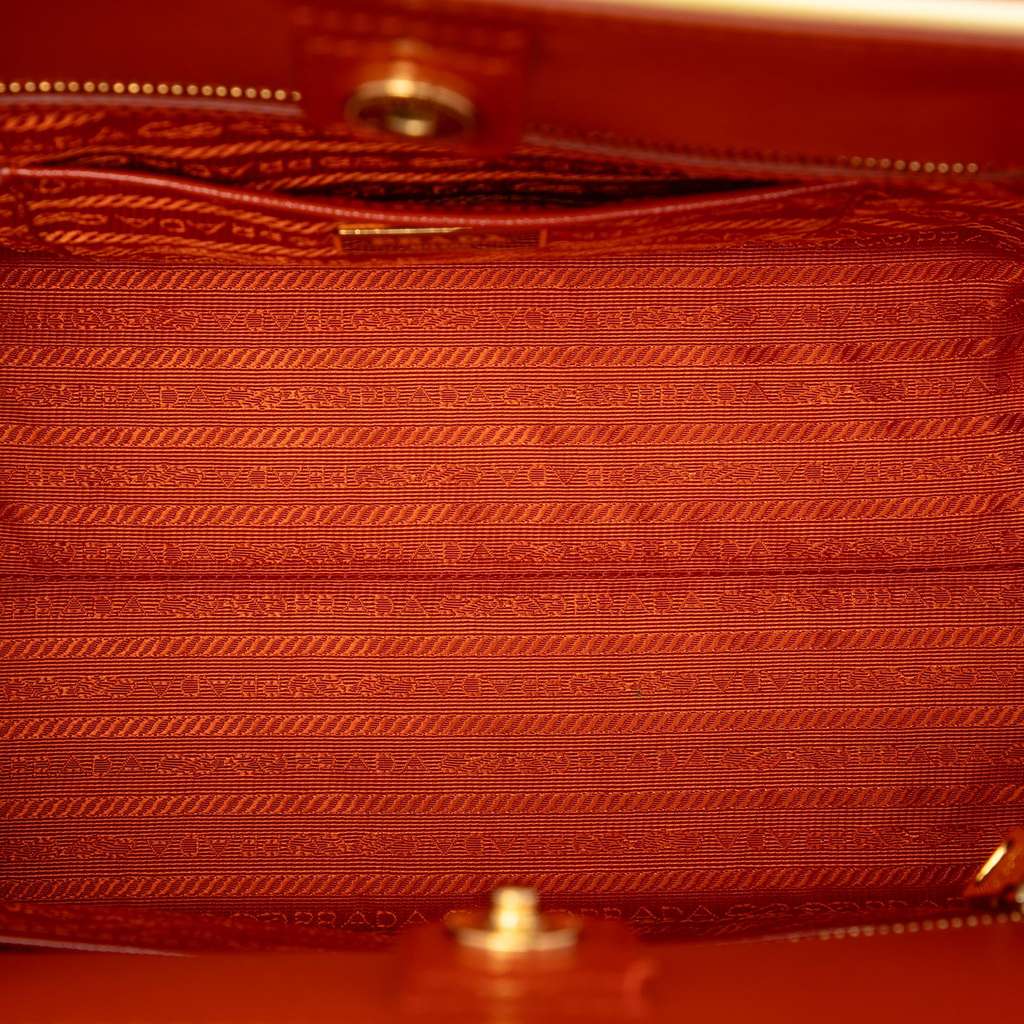 Prada Saffiano Vernice Open Convertible Tote - 4