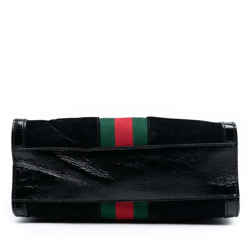 Gucci Small Suede Ophidia Satchel - 3