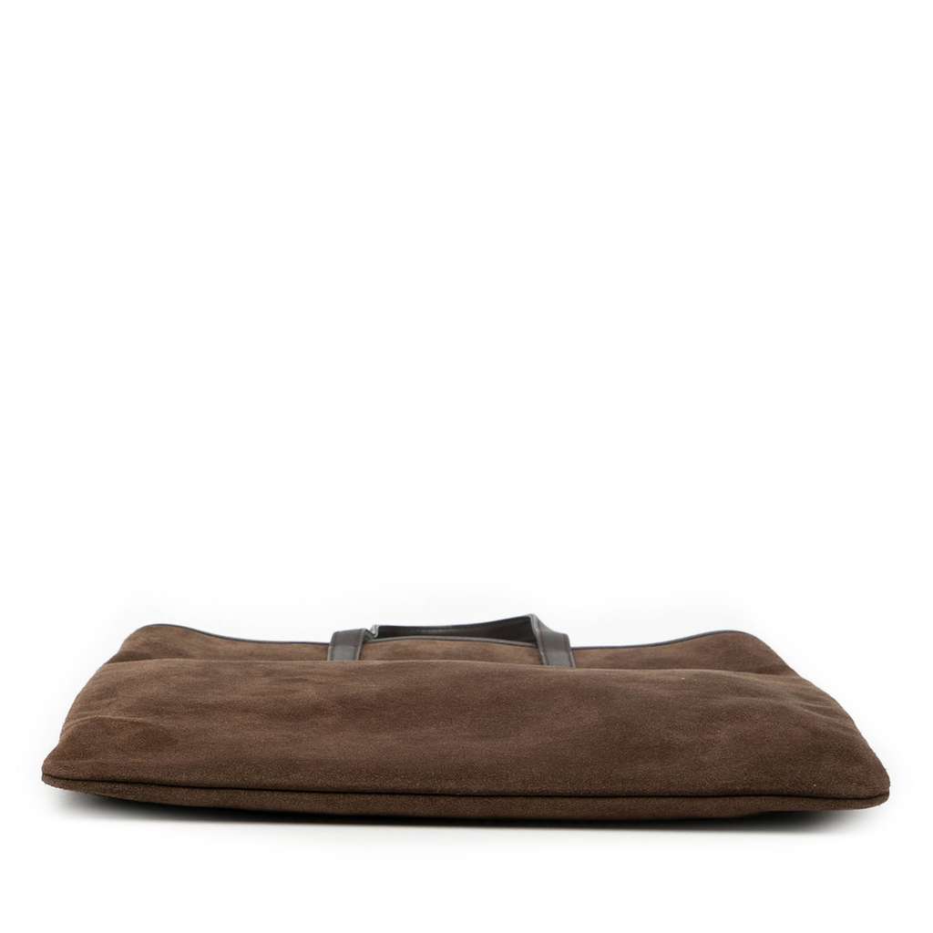 Loewe Suede Anagram Tote - 3