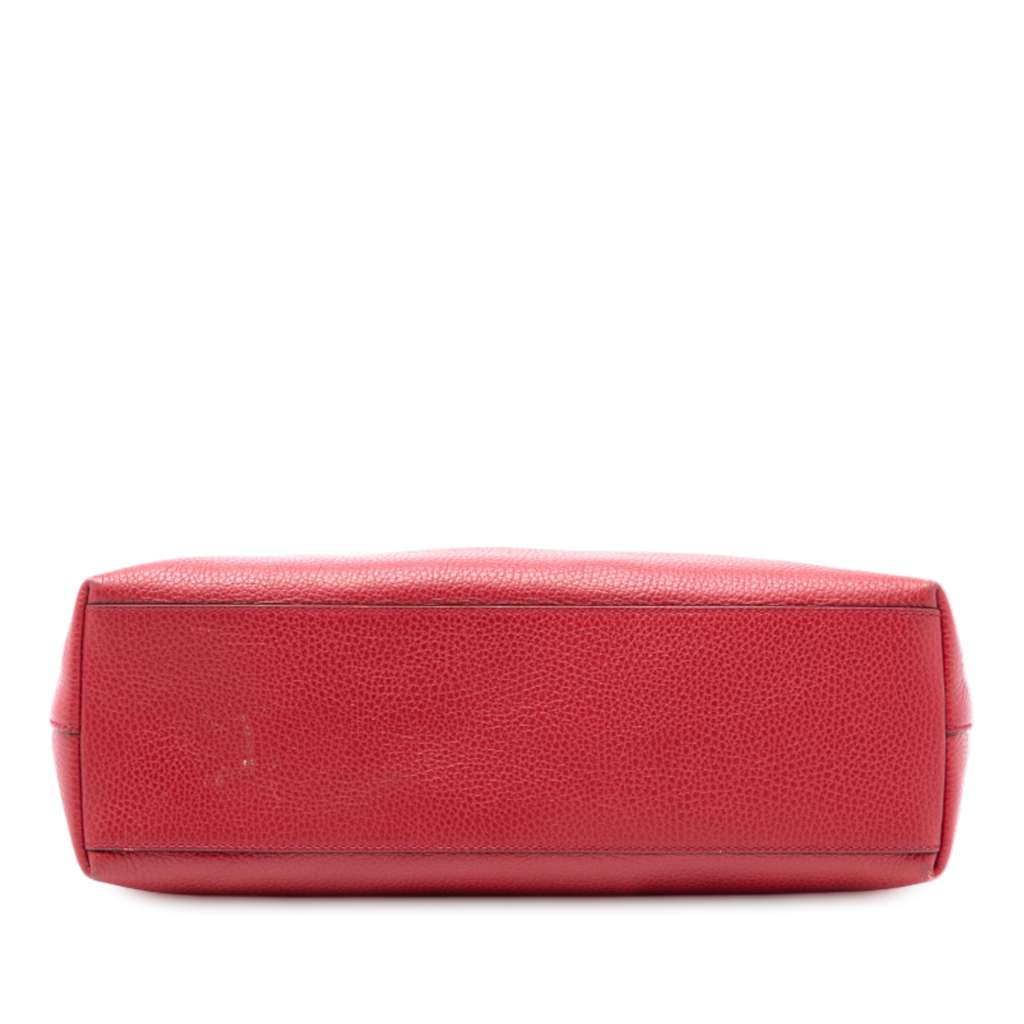 Gucci Leather Bamboo Tassel Satchel - 3