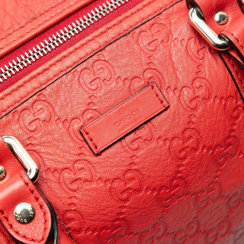 Gucci Medium Guccissima Joy Boston Bag - 5