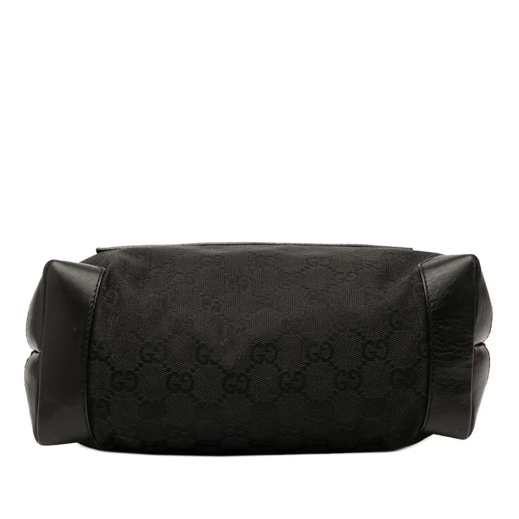Gucci GG Canvas Tote Black Canvas Very good - Inside View