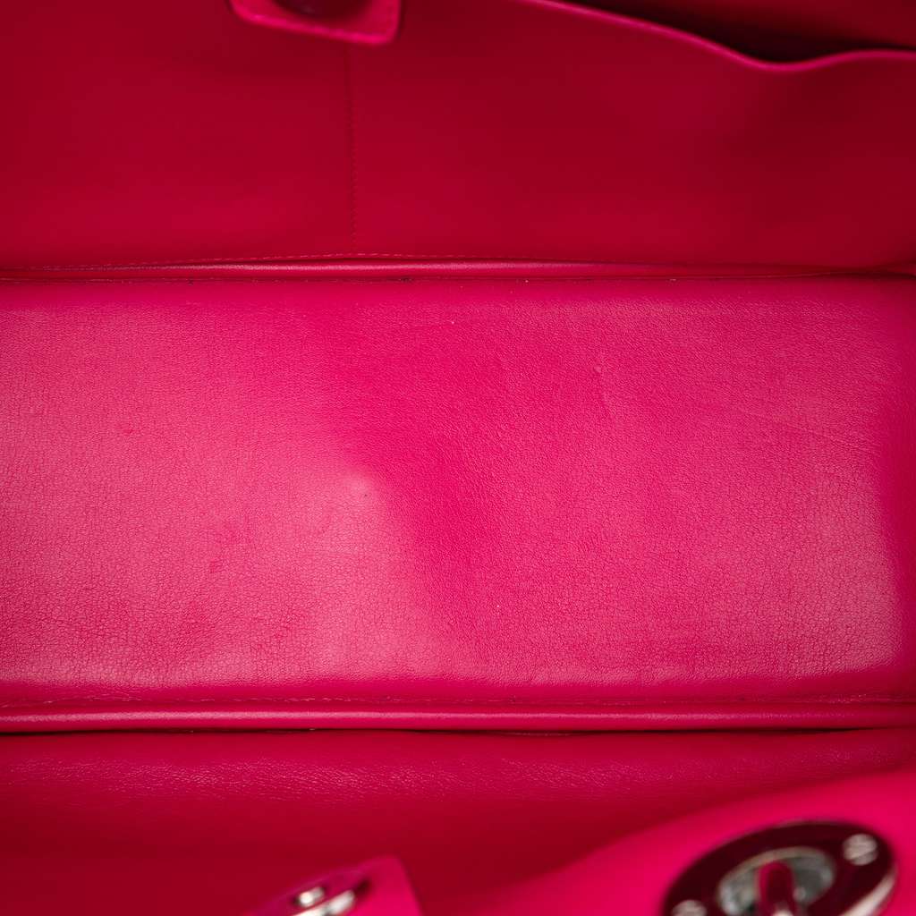 Dior Medium Leather Diorissimo Satchel - 4