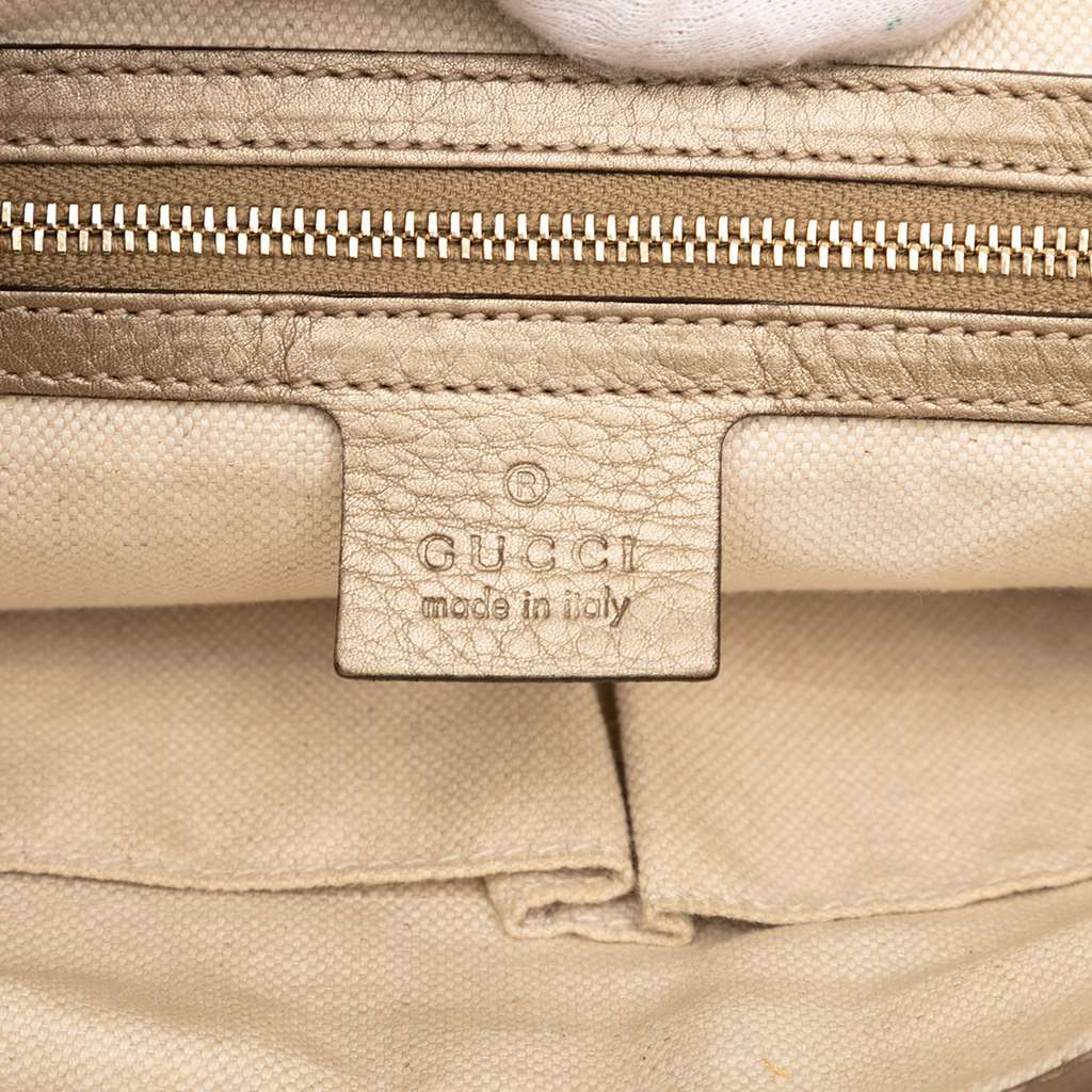 Gucci Leather Bella Satchel - 5