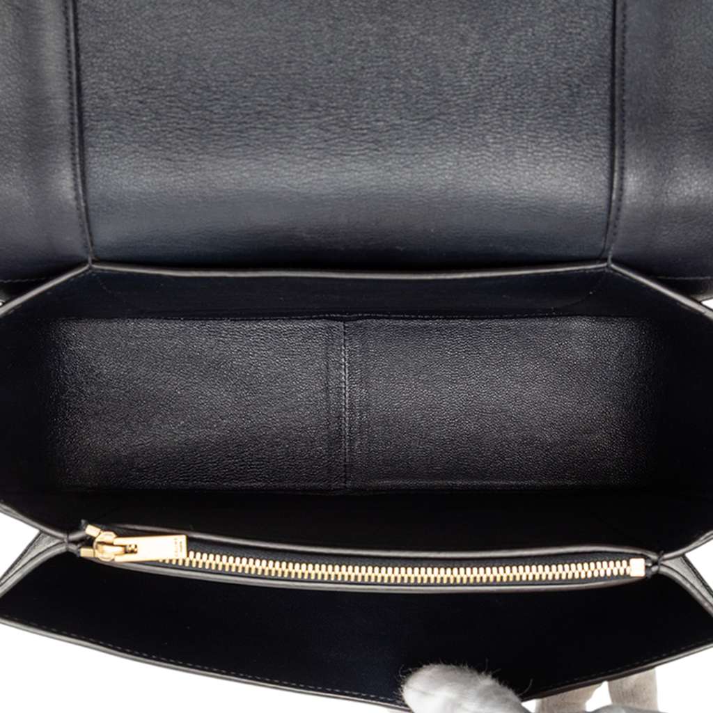 Celine Medium Shiny Smooth Calfskin Frame Shoulder Bag - 4