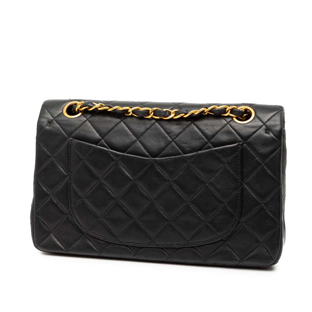Chanel Small Classic Lambskin Double Flap - 2
