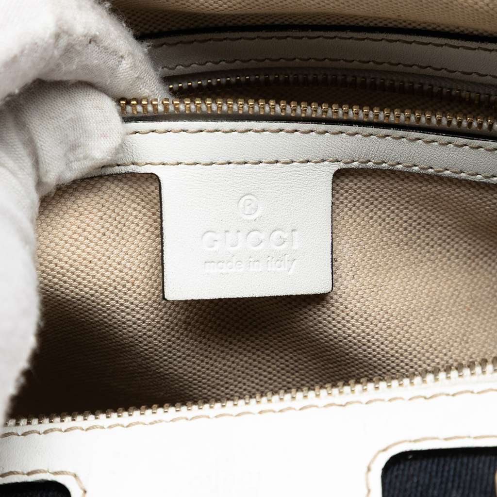 Gucci Medium GG Canvas Web Joy Boston Bag - 5